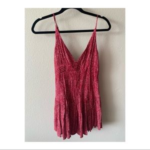 Princess Polly red ROMPER